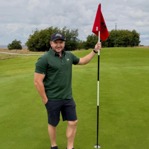 Malcolm wentzel on the Golf course