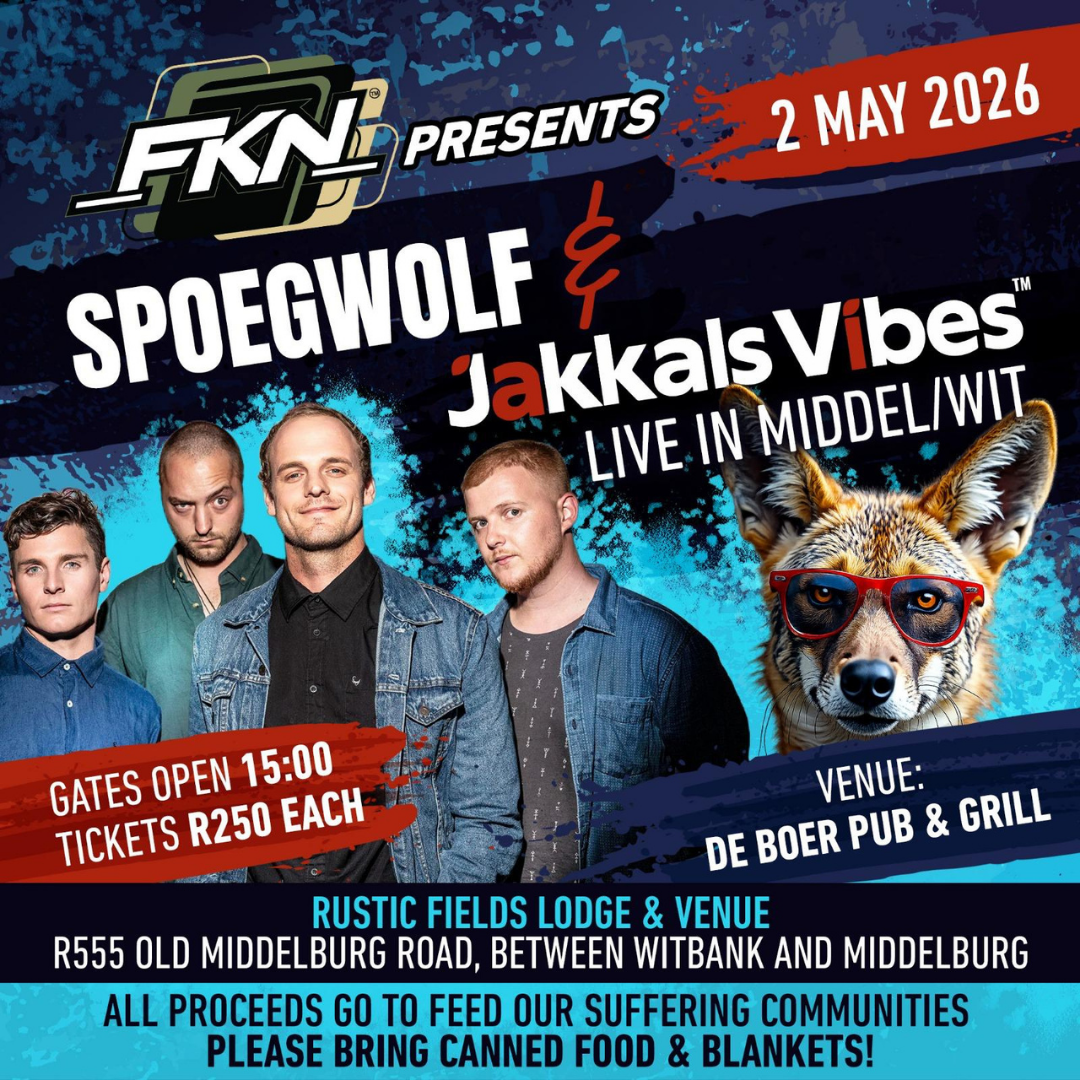 Spoeg Wolf en Jackals Vibes event